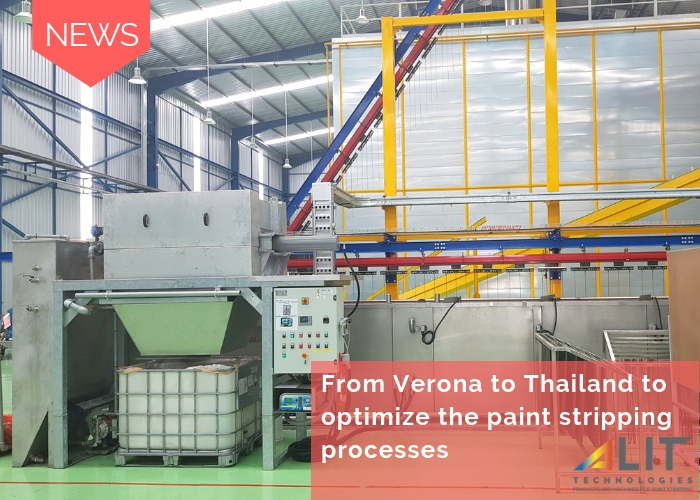 From Verona to Thailand to optimize the paint stripping processes