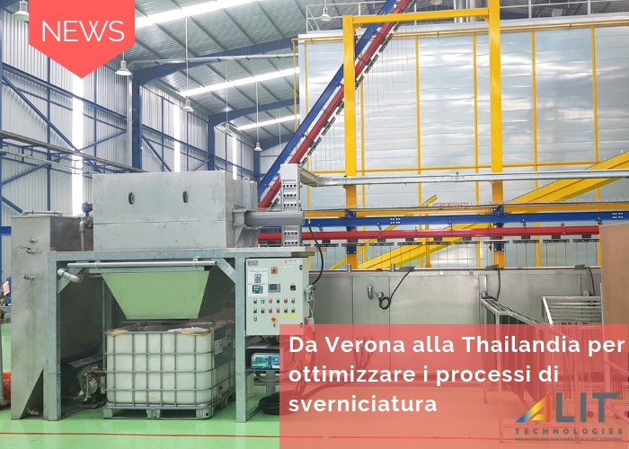 Da Verona alla Thailandia per ottimizzare i processi di sverniciatura