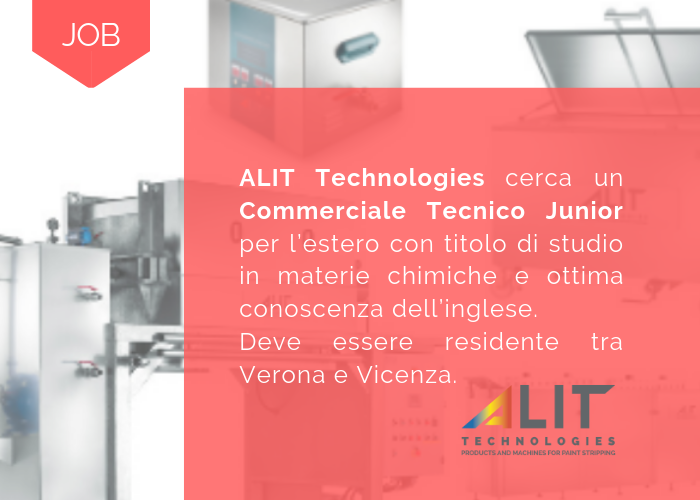 ALIT assume un giovane tecnico commerciale per l’estero