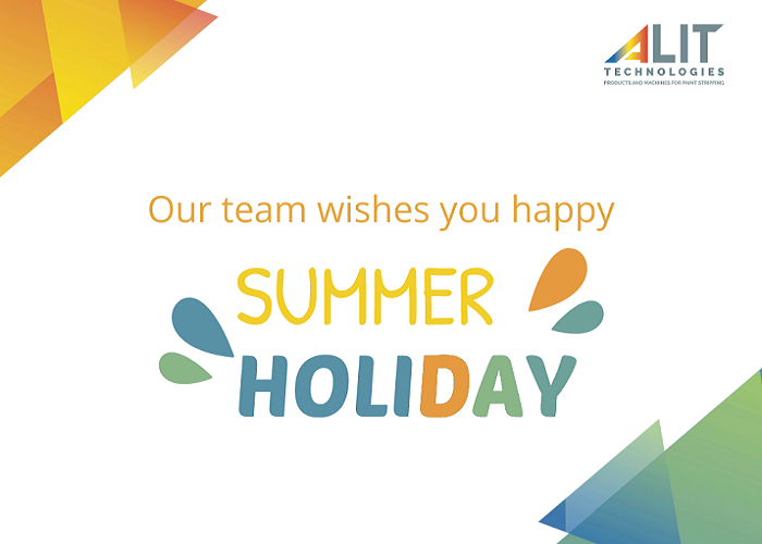 ALIT Technologies will be closed from August 8 to August 19